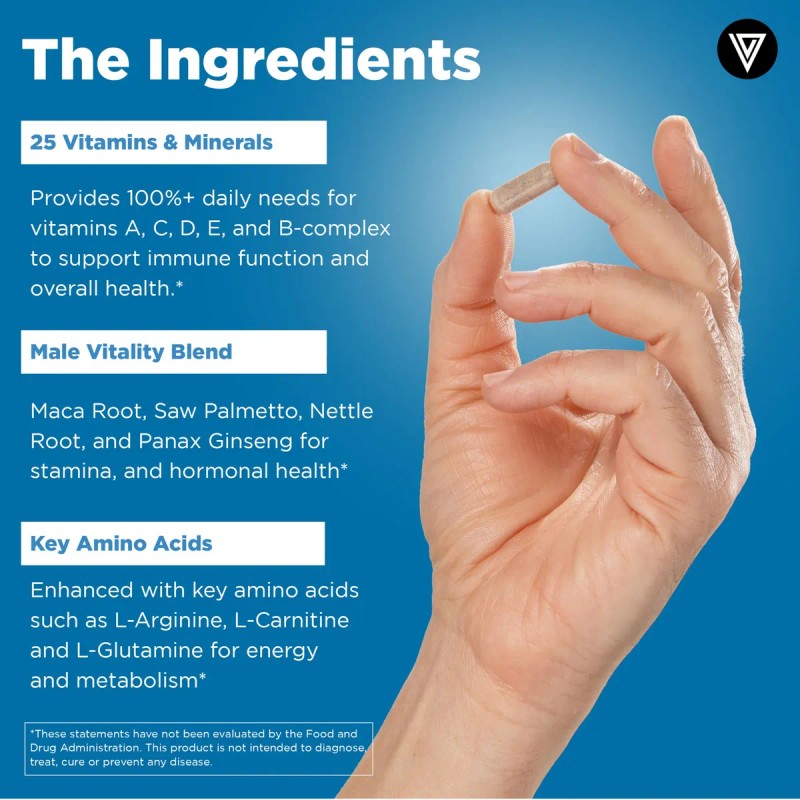 Multivitamínico Para Hombres Con Aminoácidos Esenciales