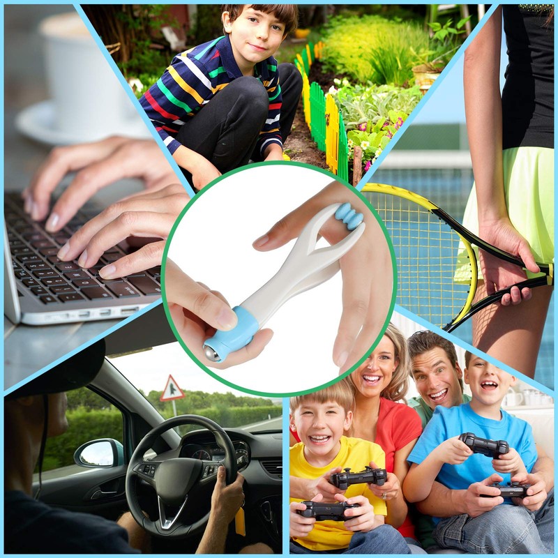 Nuanchu 3 Pieces Finger Wrist and Hand Massager Hand Massage