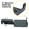 MaxxHaul 50688 Universal Hitch Winch Mount for ATV UTV and