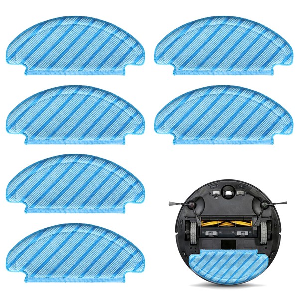 BSITSSS Pack of 6 Wipes for Deebot N8, Replacement Cleaning