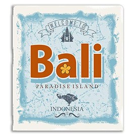 2 x 10cm Bali Indonesia Island Vinyl Stickers Laptop Travel Sticker #19018 (10cm Tall)