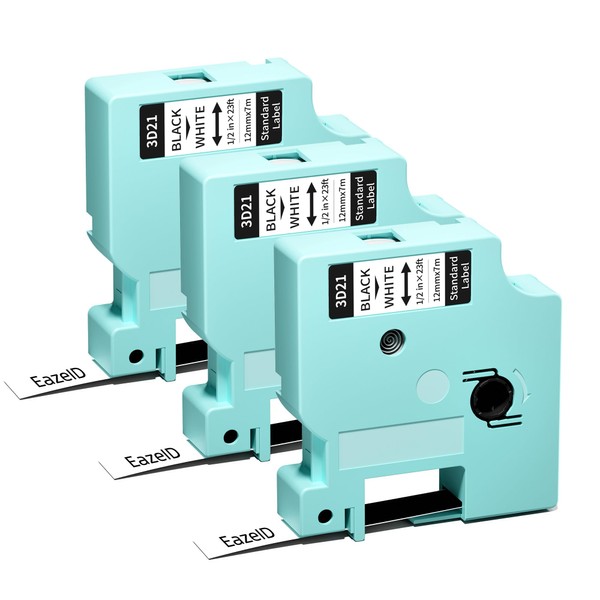 EazeID D1 45013 12 mm x 7 m Compatible Dymo