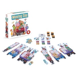 Piatnik - Moving Day The Game That Moves - Optimization and Tactics Game - From 2 to 4 Players from 10 Years Old