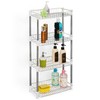HomeIndus Bathroom Multipurpose Square Shelf 4-Tier