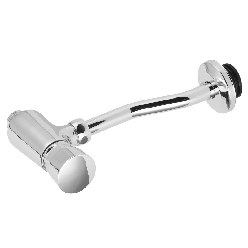 G1/2 Urinal Flush Valve Set Wall Mounted Hand Press Flushing