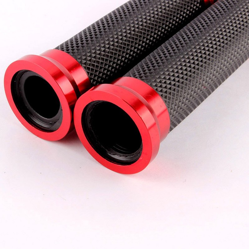 Evomosa Motorcycle Grips, Universal Motorcycle Grips, Aluminum Handlebar Ends 0.9