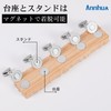Annhua Nail Stand, Magnetic Nail Tip Stand, Wooden, Set of