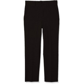 Van Heusen Little Boys' Flex Stretch Flat Front Dress Pants, Black, 6