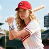 Smilelife Baseball Bracelets for Women Game Day Stackable Bracelets Baseball