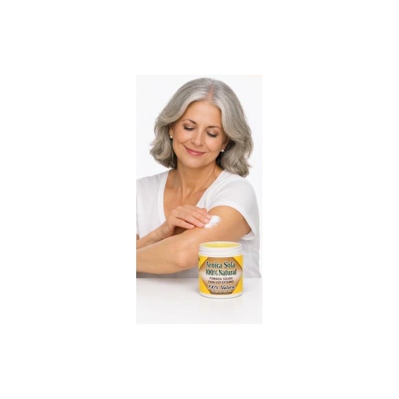 Pomada de Arnica 100% Natural Cont 125 Grs. Ideal para
