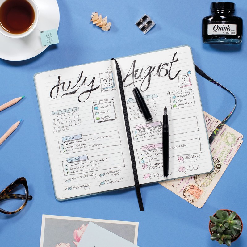 IF V & A Bookaroo A5 Journal Kilburn Black Floral,