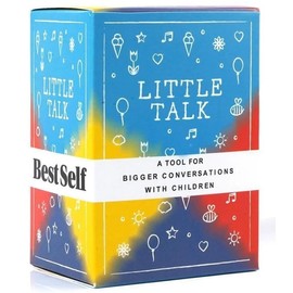 Little Talk Conversation Cards, 150 Questions for Children Ages 5-14, Family Discussion Prompts, 6 Categories