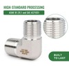 U.S. Solid 304 Stainless Steel 6000 Psi 90 Degree Barstock