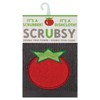 MÜkitchen SCRUBSY 100% Cotton Kitchen Dish Cloth with Built in