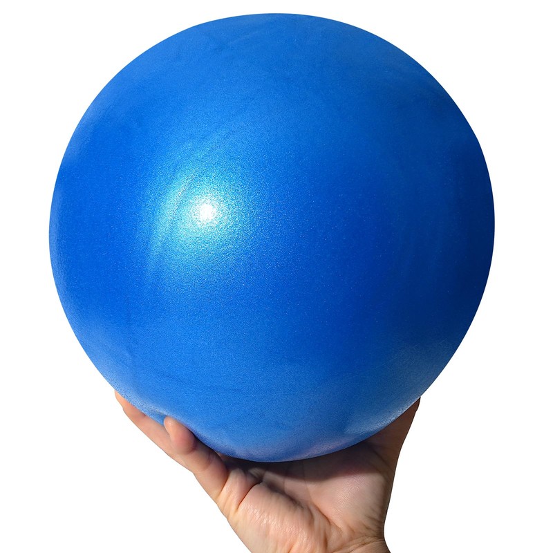 TRIXES Blue Pilates Ball Exercise Exercise Ball Made of PVC
