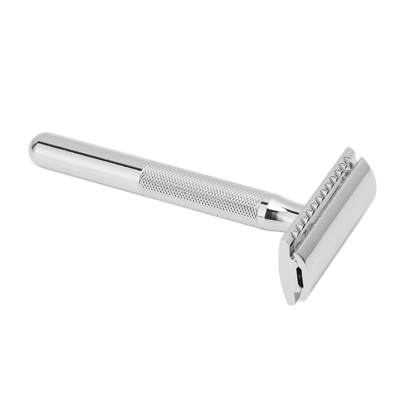 Long Handle Safety Razor Zinc Alloy Safety Razor Reusable Manual