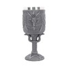 Nemesis Now Baphomet's Thirst Goblet 27cm Black, Resin w/Stainless Steel