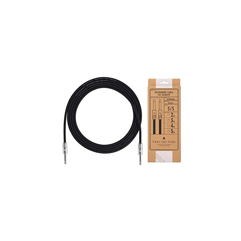 Free The Tone CUI-6550STD 5.0m S/S Guitar Cable