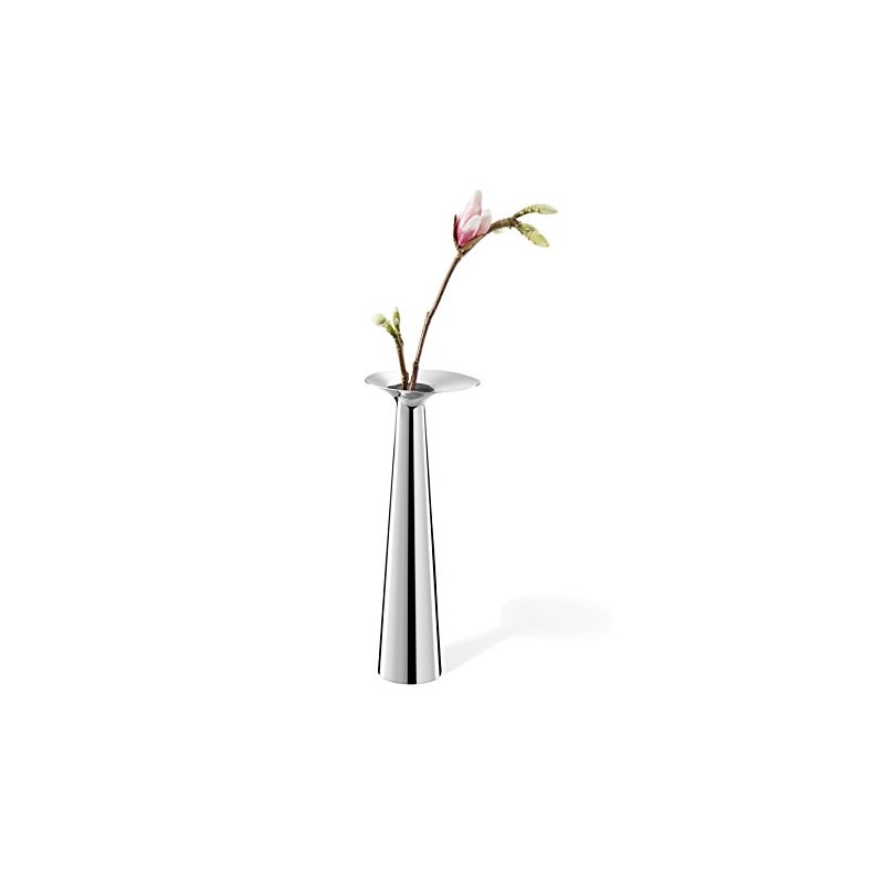 Zack 30642 Parego Vase with High Gloss, Height 10.43"/Diameter 3.94"