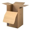 Bankers Box Tall Wardrobe Box 3 Pack, Tape-Free Design, 24-in