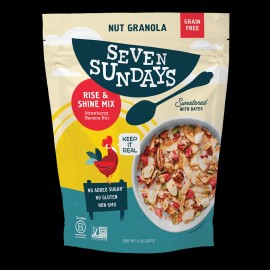 Seven Sundays Grain Free Nut Granola Rise & Shine Strawberry Banana Nut 227g