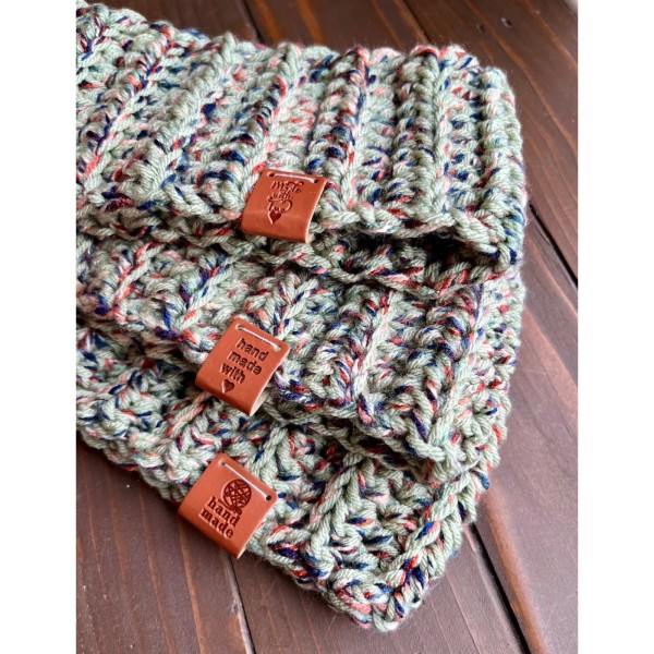 Duct Tape and Denim Handmade Soft Sage Green Chunky Headband