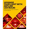 Antline 194 T10 168 2825 W5W LED Bulb Red, Super