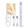 Cepillo de dientes eléctrico sónico para adultos y niños con modo UV - Limpieza profunda de 38000 VPM y 4 modos de limpieza, cepillo de dientes recarg