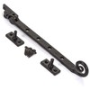 Black Monkey Tail Windows Stay 10 Inch Curly Tail Casement