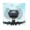 Momcozy Portable Stroller Fan Black , 8000mAh, 27H Ultra-long Battery