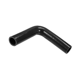 INFINAUTO 28mm 1.10" ID 90 Degree Elbow Silicone Reducer Hose Pipe Bend Turbo Water Intercooler Black Stylish Design