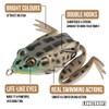 Lunkerhunt Lunker Frog Fish Bait, Rocky Toad – Fishing Lure