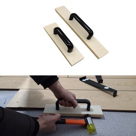 Tapping Block for Vinyl Plank Flooring Install Flooring Tapping Block with Big Handle Lengthen Floor Tools (250mm)