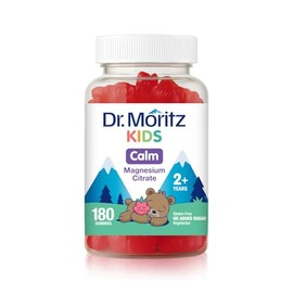 DR. MORITZ- “Gomitas de Magnesio Calma sin Azúcar para Niños y Adultos Gomitas de Magnesio para Niños Citrato de Magnesio