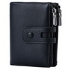Small Soft Leather Purses for Women, RFID Blocking Women's Credit