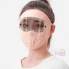 Cool Face Mask 2-Pack for Tennis & Golf Golf UV Protection Mask Coral Pink Pink