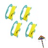 QIUMING Pack of 4 Dragon Line Kite Reel 100 m