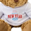 Big Red Egg HAPPY NEW YEAR 2025 - Teddy Bear
