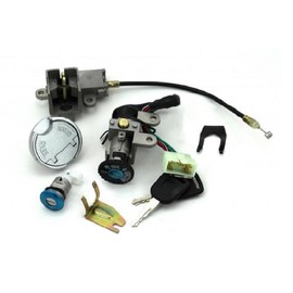 Scooter Key Ignition Switch Set For 49 50 cc TaoTao Peace Roketa Jonway NST Tank Gy6