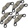 Caltric Front Rear Brake Pads for Polaris Predator 500 2003