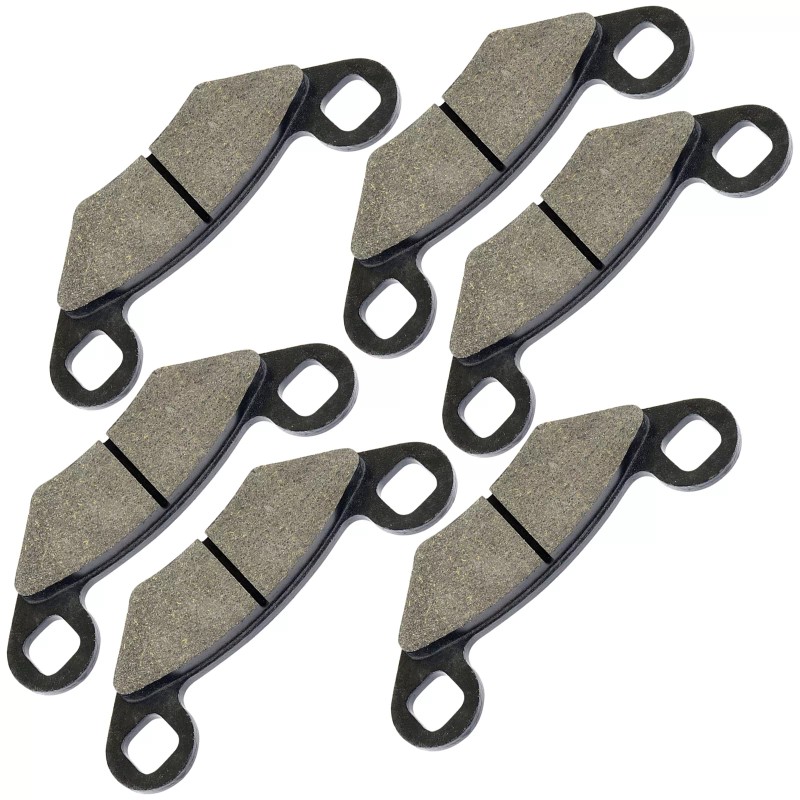 Caltric Front Rear Brake Pads for Polaris Predator 500 2003