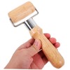 Mobestech Non Stick Wooden Rolling Pin for Baking Shaped Pastry