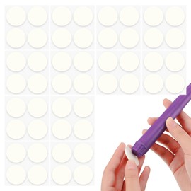 Jetec 48 Pcs Taper Candle Holder Candle Grips Candle Adhesive Candle Grips Adhesive Dots Small Candle Accessories Candle Adhesive Holder Taper Candle Inserts for Candle Holder