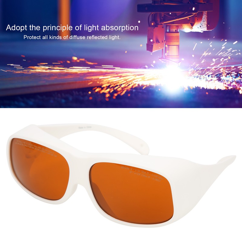 Safety Laser Glasses 532nm 1064nm Wavelength Protective Goggles Wearproof for