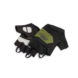 Ducati Scrambler Unisex - Adult Padded Gloves, Black/Green, One Size