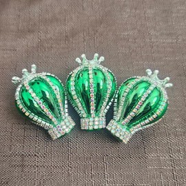 【B197】Mixes of six different fancy beads including square beads, round beads, and mouse:_Transparent balloon 10pc