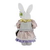 19" Whimsical Wreath Easter Bunny Rabbit Pastel Spring Collectible Home