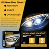 Dorwrnln Car Headlight Restoration Kit, 2-Step Headlight Cleaner with Oxidation