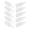 Haosie 10PCS Airbrush Paint Bottles, 30ml Empty Airbrush Accessories, Paint