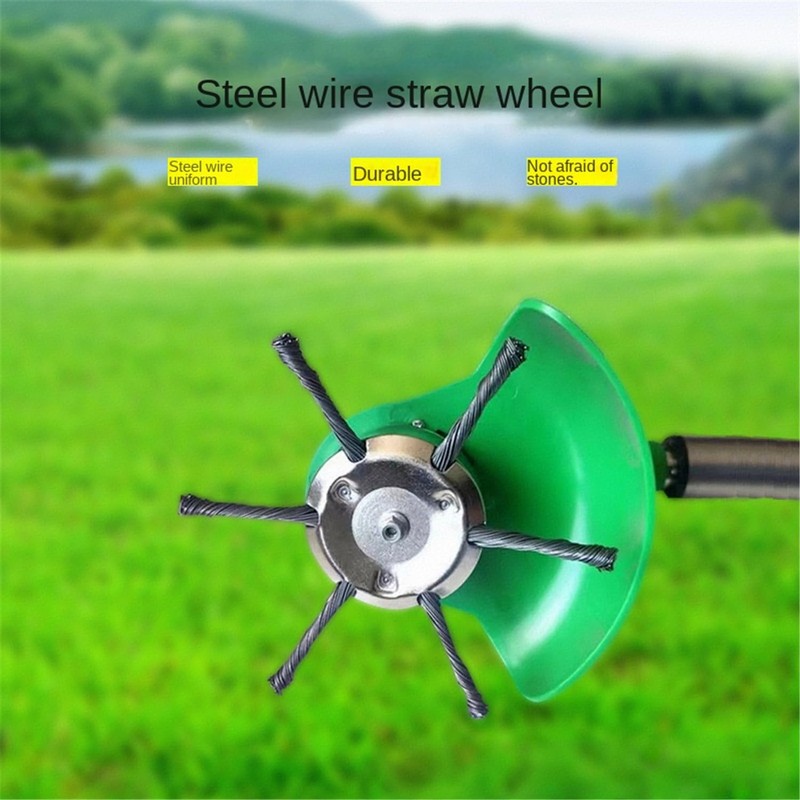 Grass Petrol Strimmer Head Indestructible Garden Lawn Mower, Strimmer Wire
